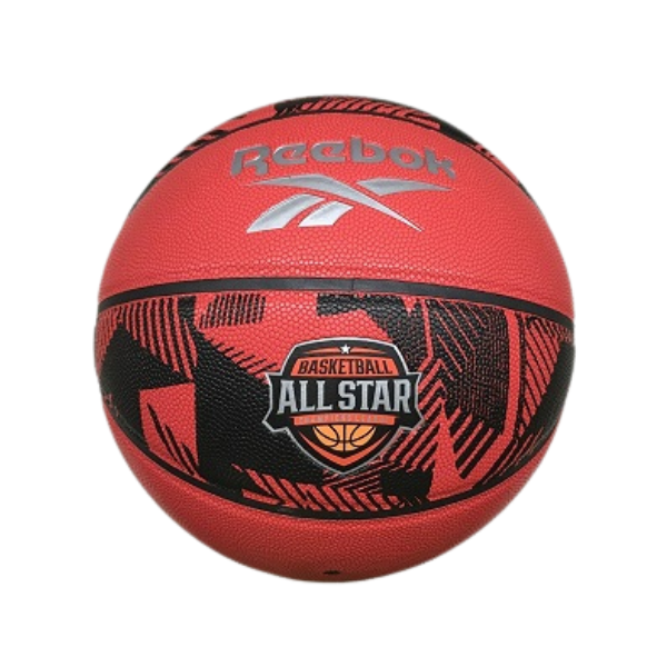 כדורסל סינטטי מס. 7 - אדום/שחור ALL STAR